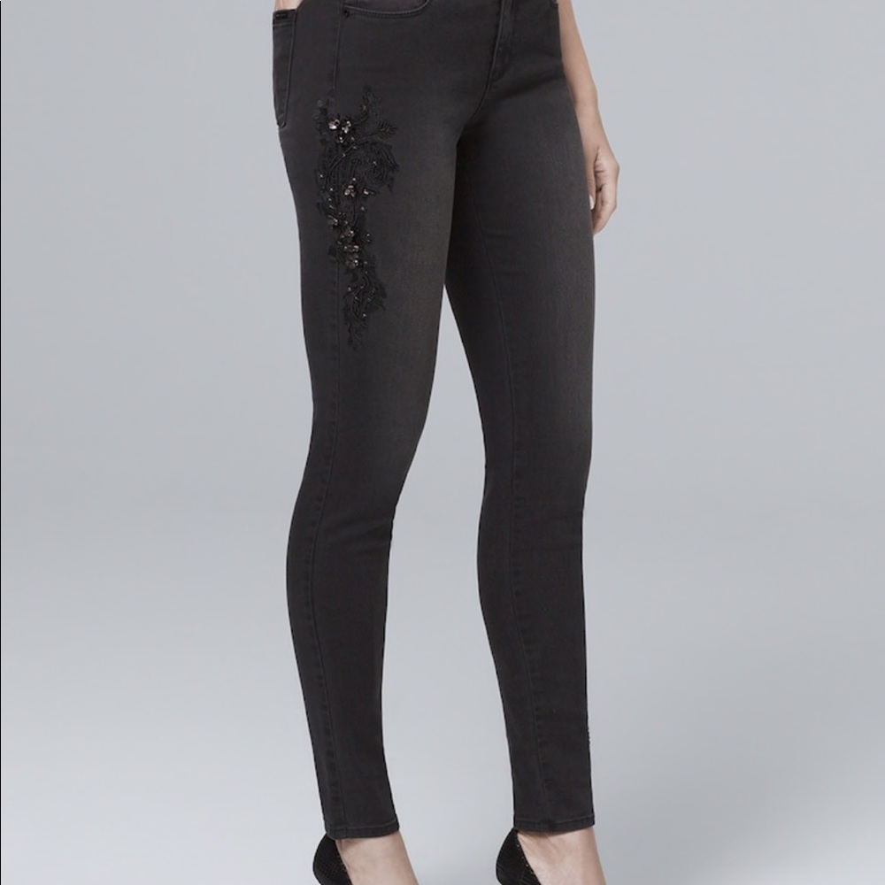 NWOT WHBM embellished jeans